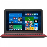 Ноутбук 15' Asus X541NC-DM040 Red, 15.6' матовый LED FullHD (1920x1080), Intel P