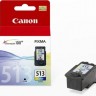 Картридж Canon CL-513, Color, iP2700, MP240 250 260 270 480 490, MX320 330 340 3