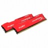 Модуль памяти 16Gb x 2 (32Gb Kit) DDR4, 2666 MHz, HyperX Fury, Red, 16-18-18, 1.