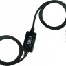 Активный кабель-удлинитель USB2.0 - 25.0м AM AF Viewcon VV043 черный (VV043-25M)