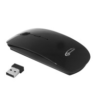 Мышь Gemix GM170 1200 DPI Wireless, Black, Мини-USB ресивер