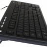 Клавиатура A4Tech KD-126 -2 Black, USB, мультимедийная, белая подсветка