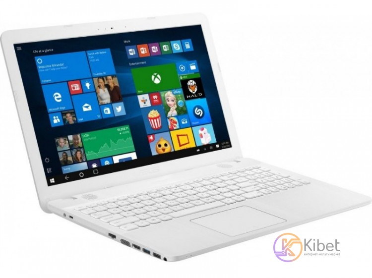 Ноутбук 15' Asus X541NA-GO131 White, 15.6' глянцевый LED HD (1366x768), Intel Pe