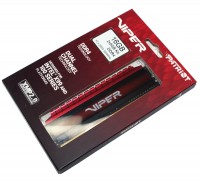 Модуль памяти 8Gb x 2 (16Gb Kit) DDR4, 3200 MHz, Patriot Viper 4, Red, 16-16-16-