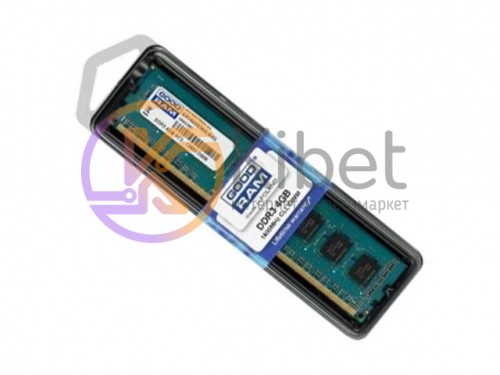 Модуль памяти 4Gb DDR3, 1600 MHz (PC3-12800), Goodram, 11-11-11-28, 1.5V (GR1600