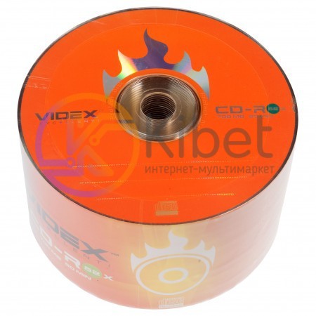 Диск CD-R 50 Videx, 700Mb, 52x, Bulk Box
