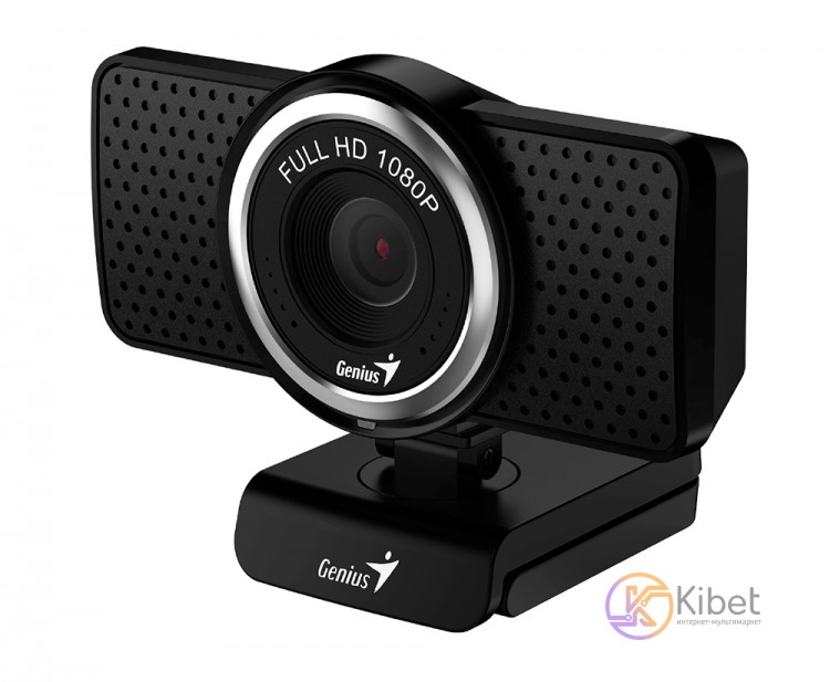 Web камера Genius ECam 8000 Full HD Black, 2.0 Mpx, 1920x1080, USB 2.0, встроенн