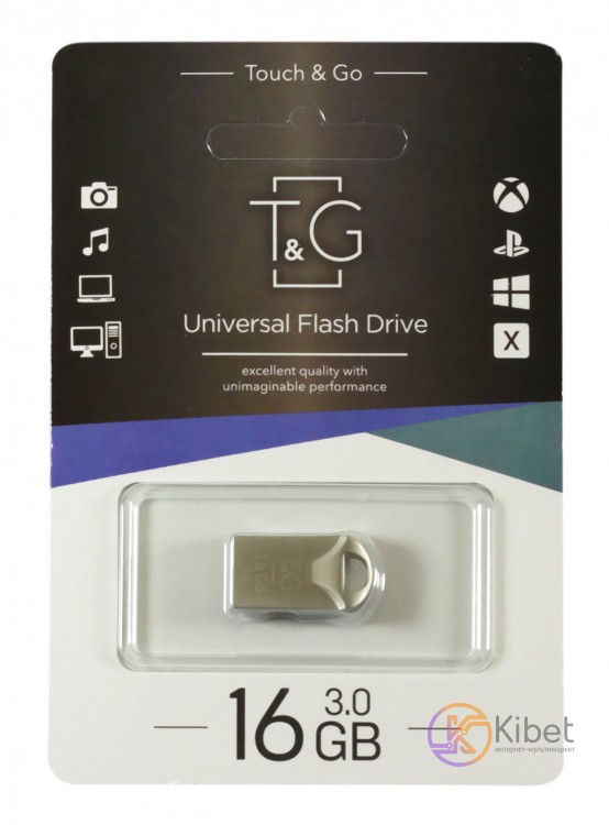 USB 3.0 Флеш накопитель 16Gb T G 106 Metal series (TG106-16G3)