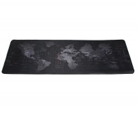Коврик прорезиненый Карта мира, с боковой прошивкой, ассортимент, 300x790x3mm (Y
