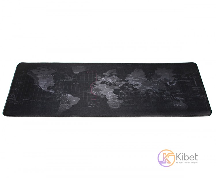 Коврик прорезиненый Карта мира, с боковой прошивкой, ассортимент, 300x790x3mm (Y