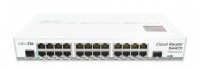 Коммутатор Mikrotik CRS125-24G-1S-IN, 24 LAN 1х SFP, 1х USB, 1х micro-USB, Fast