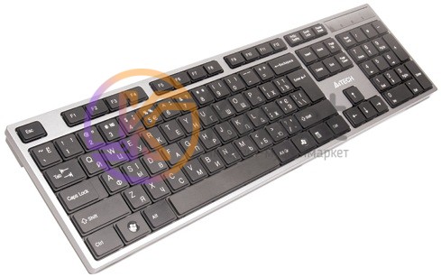 Клавиатура A4Tech KD-300 X-SLIM Gray, USB, стандартная