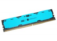 Модуль памяти 4Gb DDR4, 2400 MHz, Goodram Iridium, Blue, 15-15-15, 1.2V, с радиа