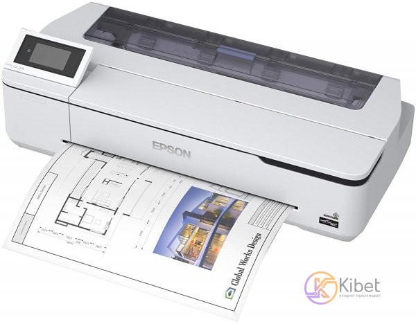 Принтер струйный цветной A1+ Epson SureColor SC-T3100N 24' (C11CF11301A0), White