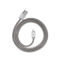 Кабель USB - Lightning, Hoco Full Metal, 1.2 m , U5, Silver