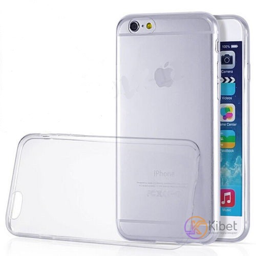 Накладка силиконовая для Apple iPhone 6 Transparent