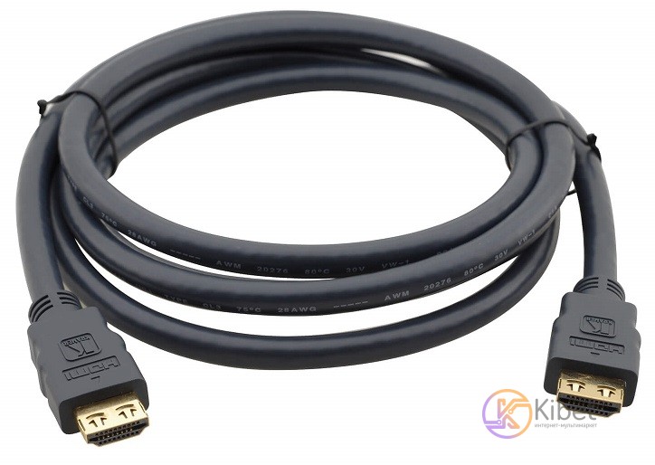 Кабель HDMI - HDMI, 4.6 м, Black, V1.4, Kramer, позолоченные коннекторы (C-HM HM