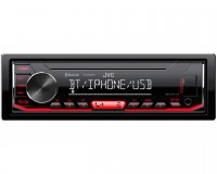Автомагнитола JVC KD-X362BT USB, Bluetooth, 1 Din
