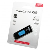 USB Флеш накопитель 4Gb Team C141 Blue TC1414GL01