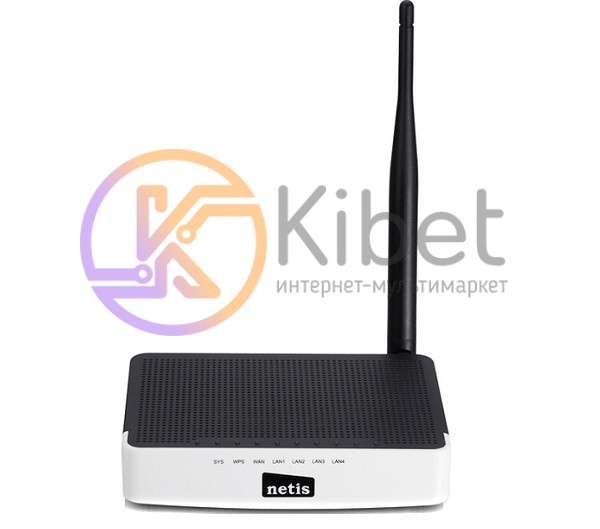 Роутер Netis WF2411R, Wi-Fi 802.11b g n, до 150 Mb s, 2.4GHz, 4 LAN 10 100 Mb s,