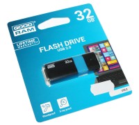 USB Флеш накопитель 32Gb Goodram USL2 (Sl!de) Black USL2-0320K0R11