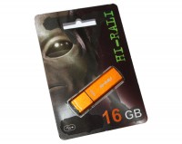 USB Флеш накопитель 16Gb Hi-Rali Vektor series Gold HI-16GBVRGD