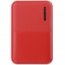 Универсальная мобильная батарея 5000 mAh, 2E, Red, 2xUSB, 5V 2.1A + 1.0A + cab