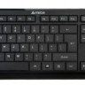 Клавиатура A4Tech KD-600 Black, USB, X-Slim, мультимедийная