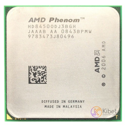 Процессор AMD (AM2+) Phenom X3 8450e, Tray, 3x2,1 GHz, L3 2Mb, Toliman, 65 nm, T
