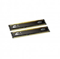 Модуль памяти 8Gb x 2 (16Gb Kit) DDR4, 2400 MHz, Team Elite Plus, Black Yellow,