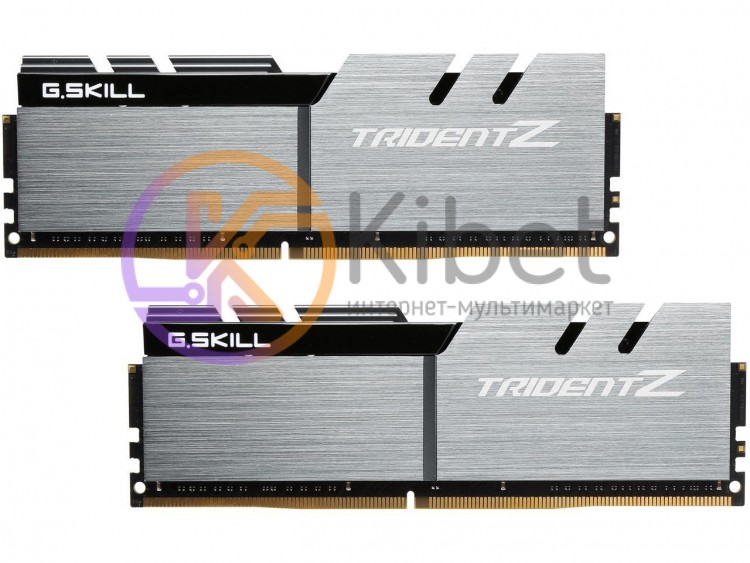 Модуль памяти 8Gb x 2 (16Gb Kit) DDR4, 3200 MHz, G.Skill Trident Z, Grey, 16-18-