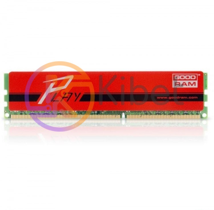 Модуль памяти 8Gb DDR3, 1866 MHz (PC3-14900), Goodram Play Red, 10-10-10-28, 1.5