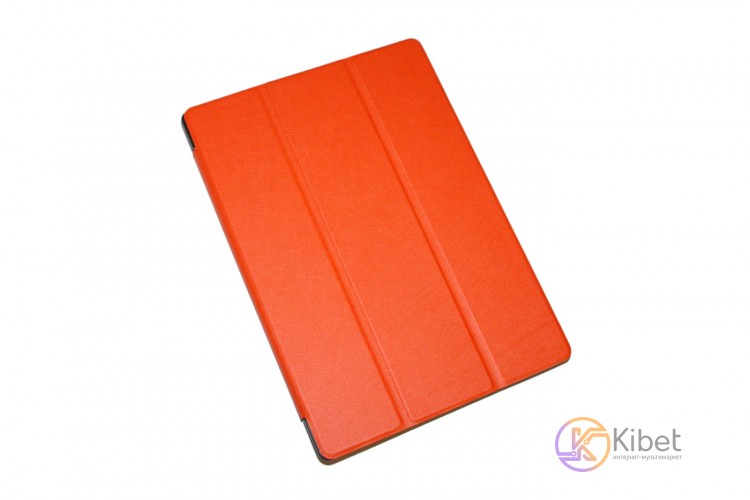Чехол-книжка для Lenovo IdeaTab (A10-70), Orange, искусственная кожа