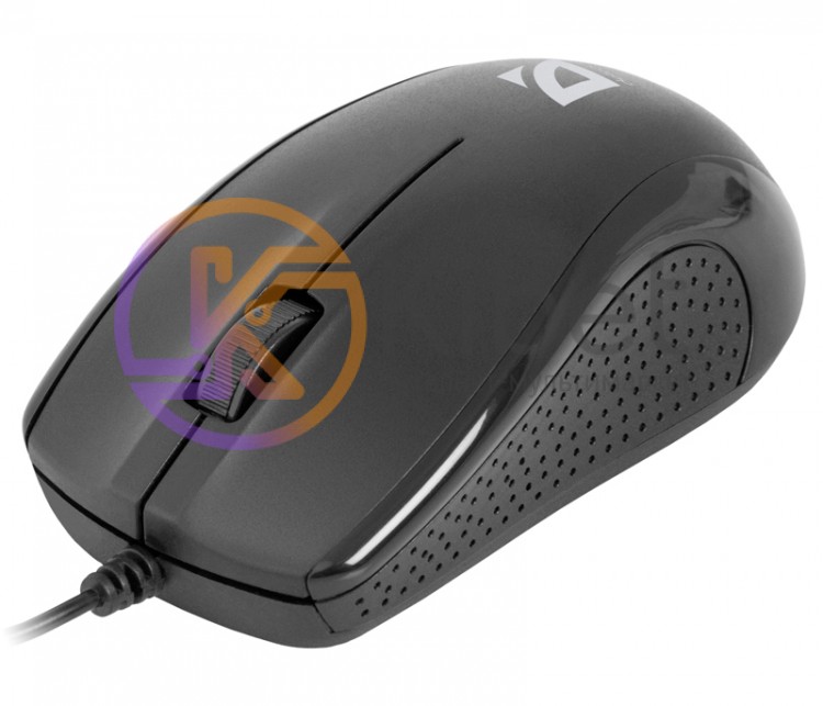Мышь Defender Optimum MB-160, Black, USB, оптическая, 1000 dpi, 3 кнопки, 1.5 м
