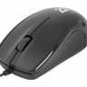 Мышь Defender Optimum MB-160, Black, USB, оптическая, 1000 dpi, 3 кнопки, 1.5 м