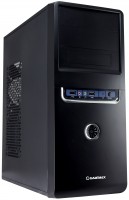 Корпус GameMax ET-201 Black, 450 Вт, Midi Tower, ATX Micro ATX Mini ITX, 2хU
