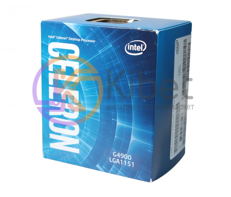 Процессор Intel Celeron (LGA1151) G4900, Box, 2x3,1 GHz, UHD Graphic 610 (950 MH