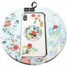 Накладка силиконовая для смартфона Apple iPhone X, Hoco summer flowers (Peony)