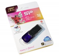 USB 3.0 Флеш накопитель 32Gb Silicon Power Blaze B31 Purple, SP032GBUF3B31V1U