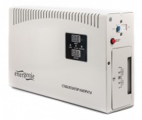 Стабилизатор EnerGenie EG-AVR-DW3000-01 3000VA, 2 розетки (Schuko), 7.3 кг, LCD