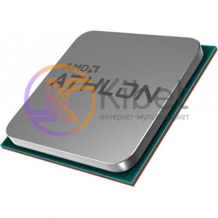 Процессор AMD (AM4) Athlon 200GE, Box, 2x3,2 GHz, Radeon Vega 3 (1000 MHz), L3 4