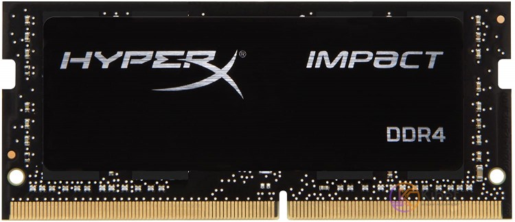 Модуль памяти SO-DIMM, DDR4, 32Gb, 2666 MHz, Kingston HyperX Impact, 1.2V, CL16