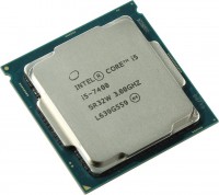 Процессор Intel Core i5 (LGA1151) i5-7400, Tray, 4x3,0 GHz (Turbo Boost 3,5 GHz)