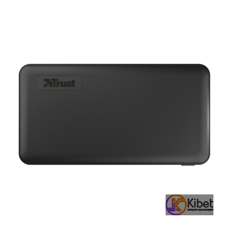 Универсальная мобильная батарея 10000 mAh, Trust Primo Ultra Thin, Black,система