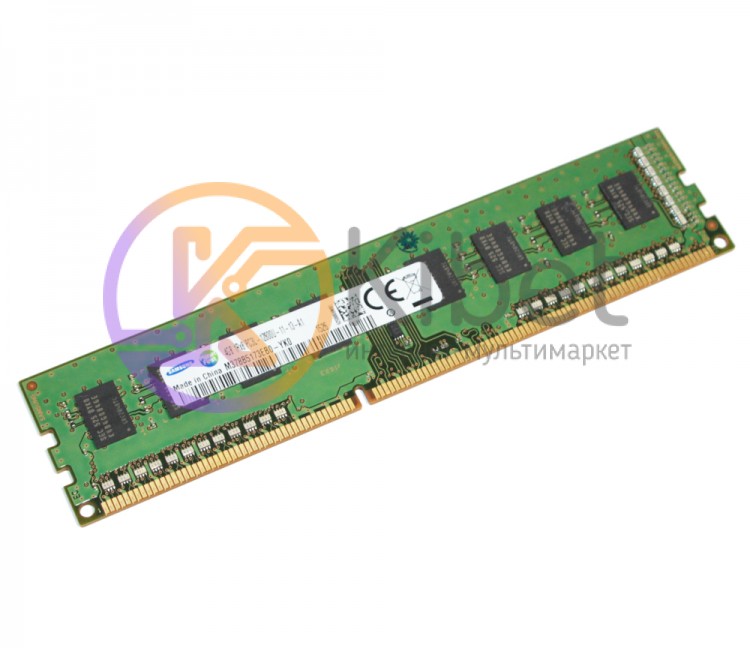 Модуль памяти 4Gb DDR3, 1600 MHz, Samsung, 11-11-11-28, 1.35V (M378B5173EB0-YK0)