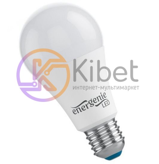 Лампа светодиодная E27, 11W, 3000K, A60, EnerGenie, 990 lm, 220V (EG-LED11W-E27K