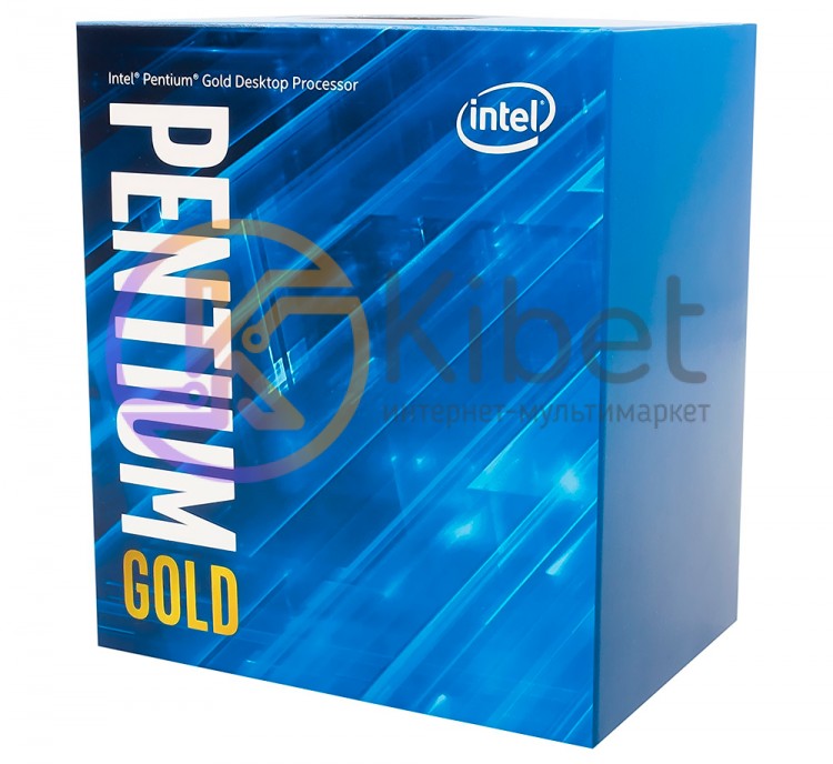 Процессор Intel Pentium Gold (LGA1151) G5400, Box, 2x3,7 GHz, UHD Graphic 610 (1