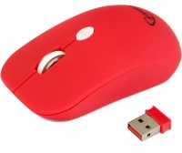 Мышь Gembird MUSW-102-R Red, Optical, Wireless, 1600 dpi