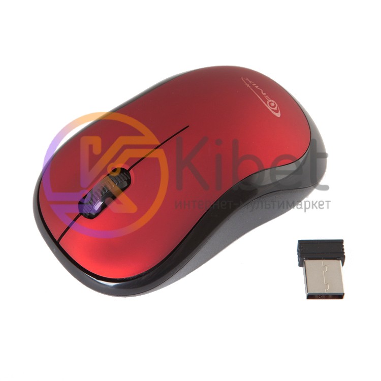 Мышь Gemix GM180 Red, Optical, Wireless, 1200 dpi