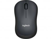 Мышь Logitech M220 Silent, Gray Black, USB, беспроводная, оптическая, 1000 dpi,